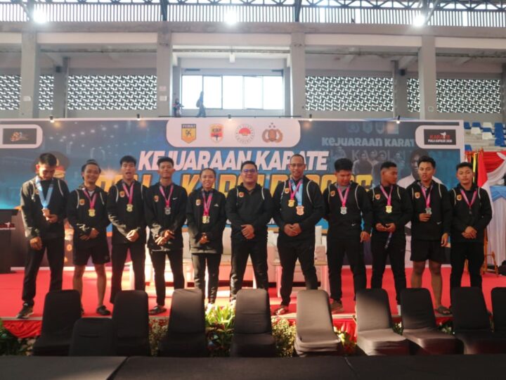 Polda Kalteng Bawa Pulang 13 Medali dari Kejuaraan Karate Kapolri Cup 2026