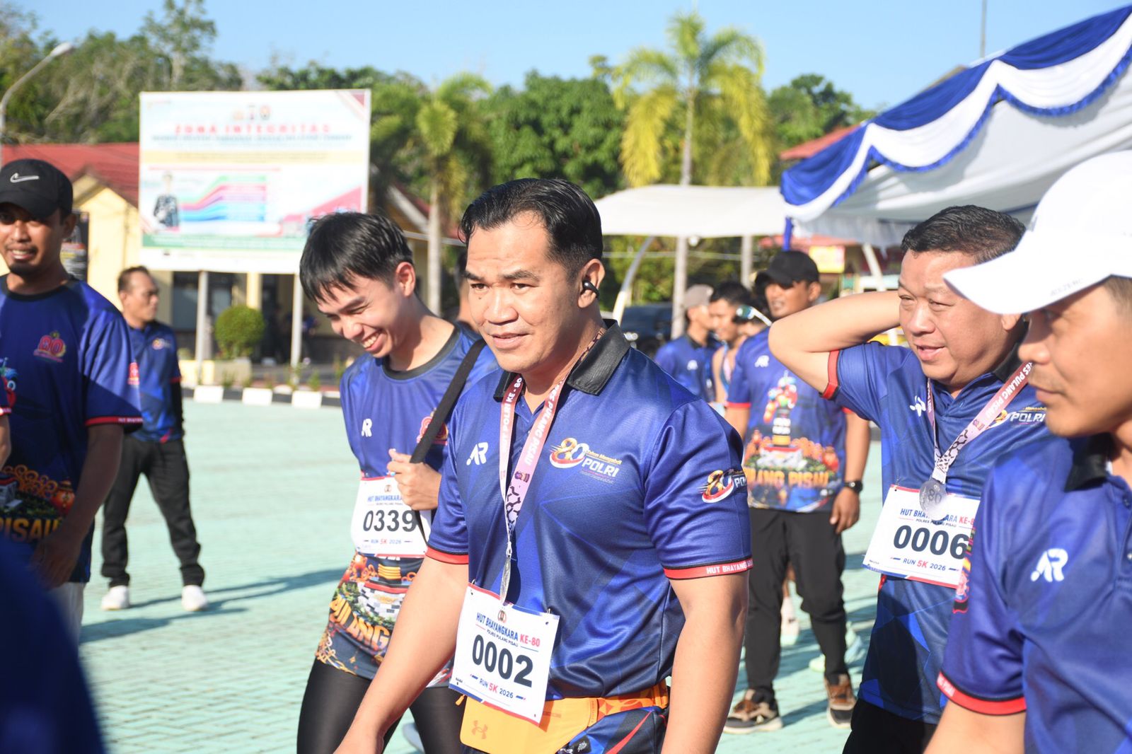Sambut Hari Bhayangkara ke-80, Bupati Pulang Pisau Dukung Gaya Hidup Sehat Lewat Fun Run 5K 
