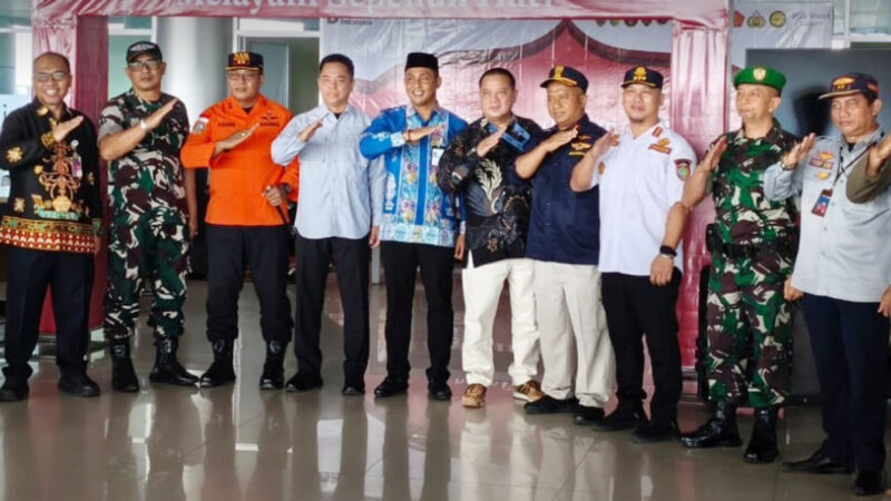 Jelang Lebaran, Pemprov Kalteng dan Angkasa Pura Bentuk Posko Monitoring di Bandara Tjilik Riwut