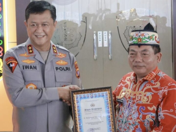 Pemkab Kapuas Raih Apresiasi Polda Kalteng atas Kontribusi Pembangunan Fasilitas Kepolisian