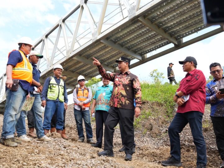 Bupati Barito Utara Minta Proyek Strategis Rampung Tepat Waktu, Soroti WFC hingga Jembatan Lemo