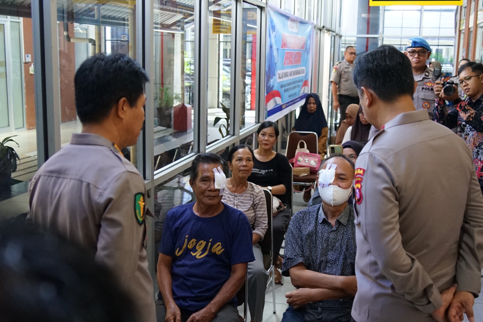 Polda Kalteng Gelar Operasi Katarak Gratis, Wujudkan Pelayanan Kesehatan bagi Warga