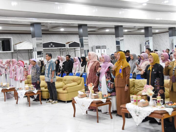 Bunda PAUD Barito Utara Ajak Orang Tua Perkuat Pendampingan Anak pada Acara Akhirussanah
