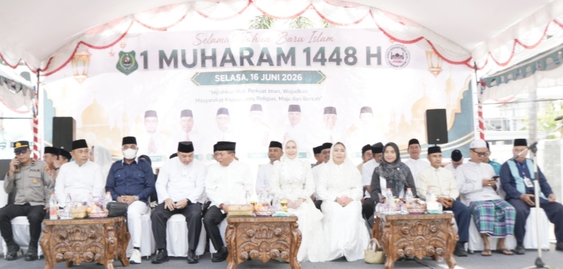 119 Grup Meriahkan Pawai 1 Muharram di Kapuas, Bupati Ajak Warga Perkuat Ukhuwah