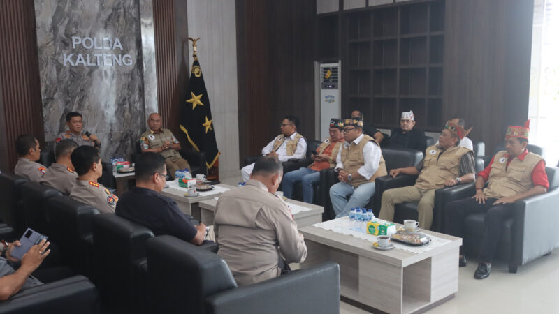 Polda Kalteng dan GDAN Bahas Percepatan Posko Anti Narkoba di Puntun