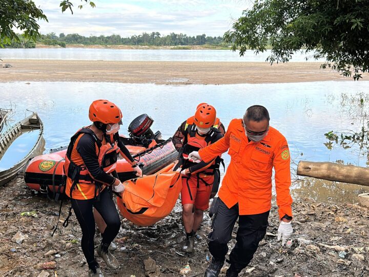 Remaja Hilang Akibat Kelotok Tenggelam di Kahayan Ditemukan Tak Bernyawa