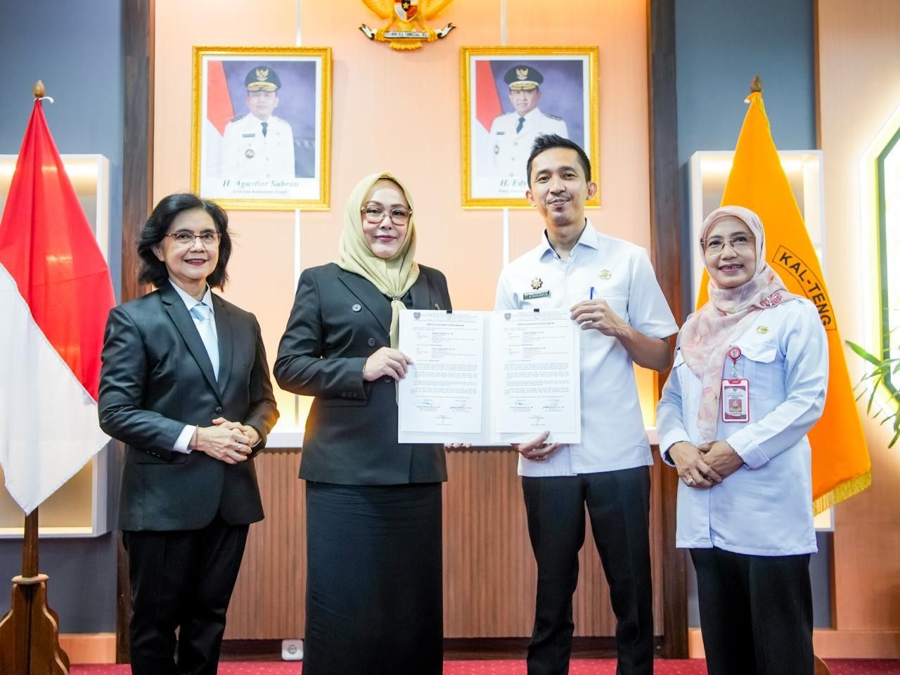 Pj. Sekda Pimpin Sertijab Kadis DPMPTSP, Dispursip dan Diskominfosantik