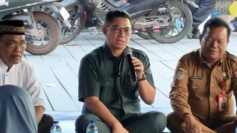 Bentuk Kepedulian, Junaidi Kunjungi Korban Kebakaran di Gang Sari 45 Murjani Palangka Raya