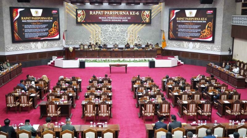 Rapat Paripurna DPRD Kalteng, Persetujuan Bersama Raperda Pertanggungjawaban Pelaksanaan APBD 2025