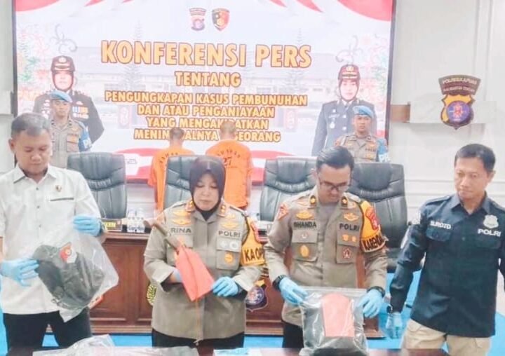 Polres Kapuas Ungkap Dua Kasus, Anak Bunuh Ayah dan Dendam Berujung Pembunuhan Teman Sendiri