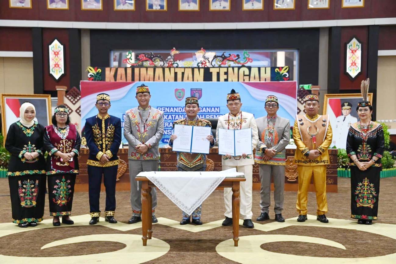 Waket I DPRD Kalteng Hadiri Penandatanganan Nota Kesepakatan Hibah Pembangunan Rindam XXII/Tambun Bungai