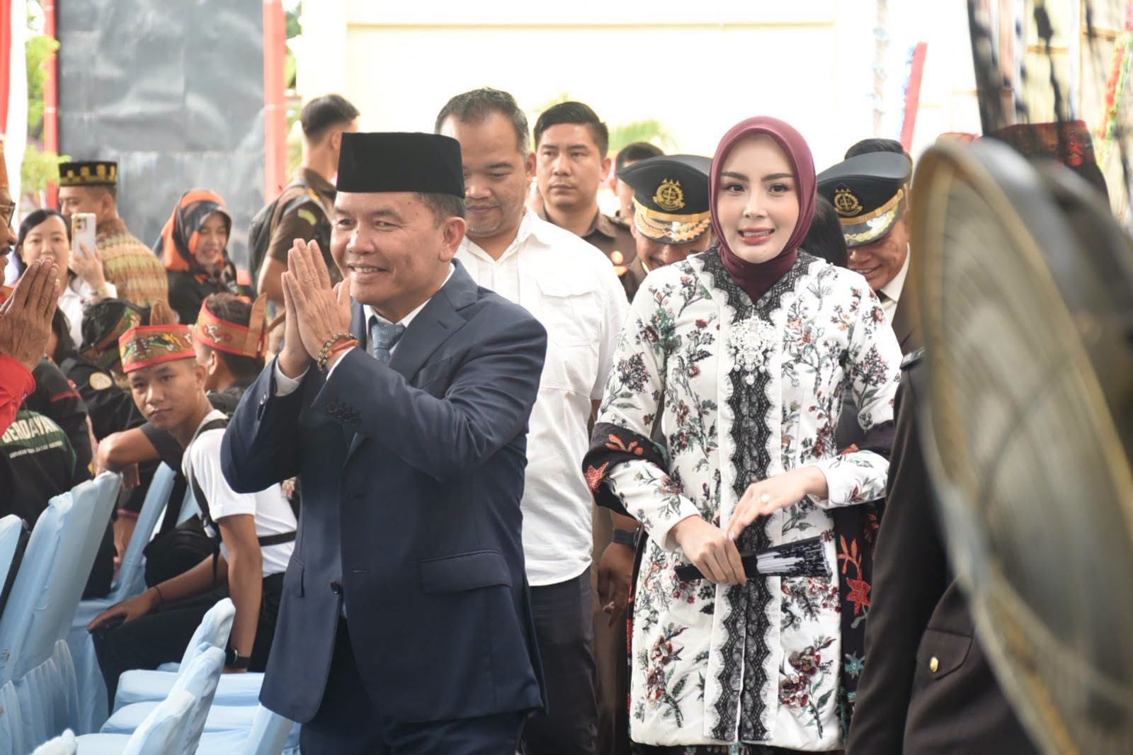 Gubernur Agustiar Sabran Hadiri Upacara Peringatan Hari Bhayangkara ke-80 di Lapangan Barigas Polda Kalteng