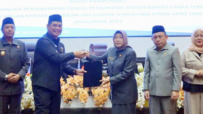 DPRD Gelar Rapur Bersama Pemkab Barut Bahas Pertanggungjawaban APBD 2025 dan PPAS 2027