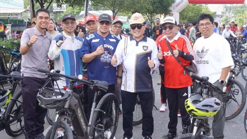 Semangat Kebersamaan, Parmana Setiawan Apresiasi Dilaksanakannya Gowes Bareng