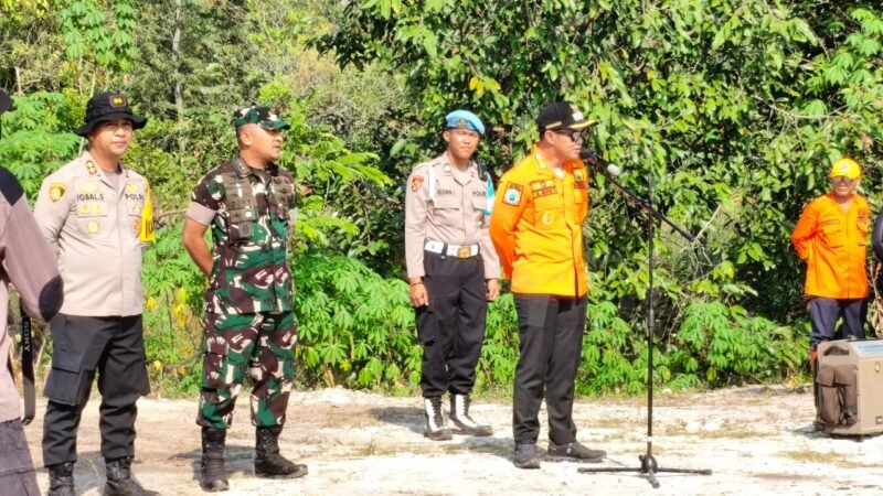 Bupati Pulang Pisau Pimpin Apel Siaga Karhutla, Minta Semua Pihak Kompak Cegah Kebakaran