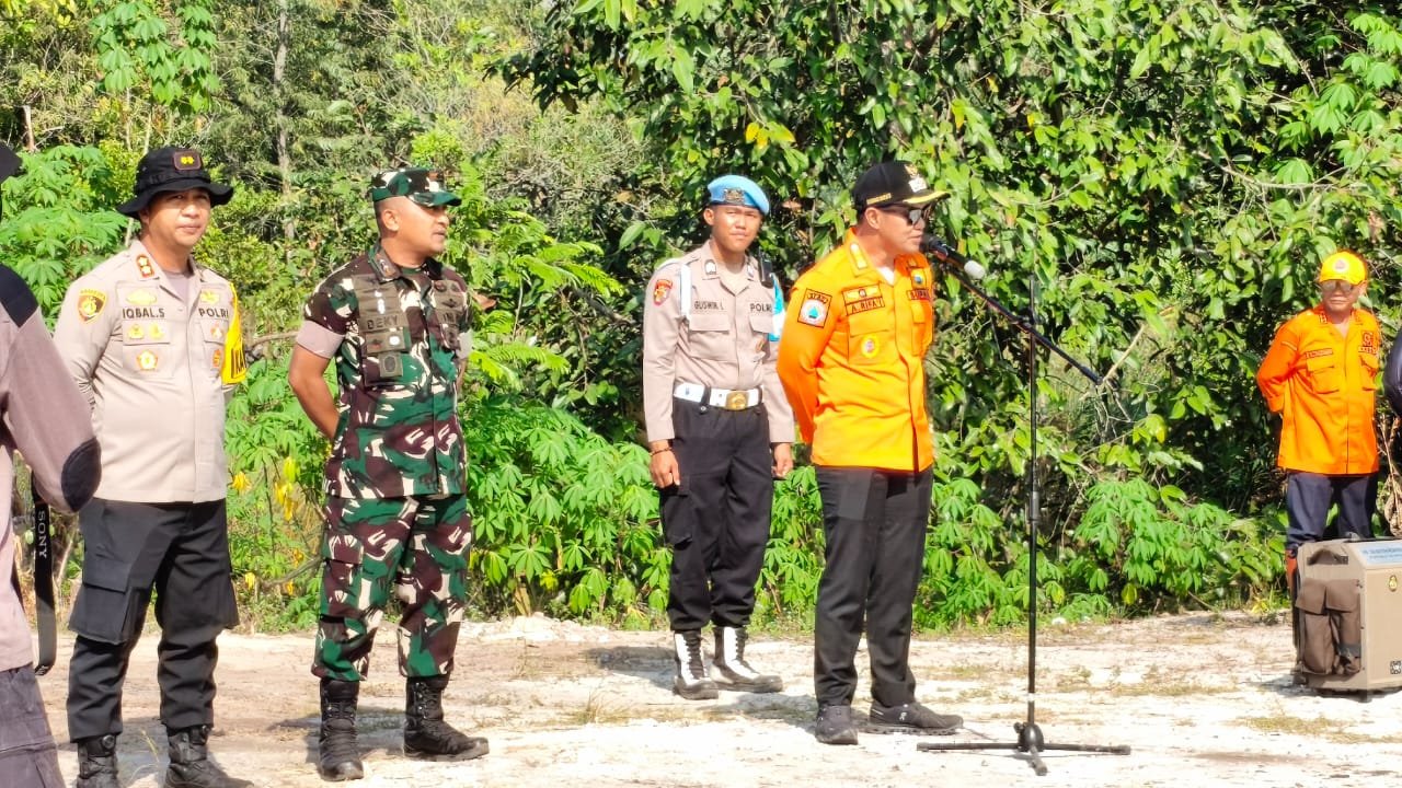 Bupati Pulang Pisau Pimpin Apel Siaga Karhutla, Minta Semua Pihak Kompak Cegah Kebakaran