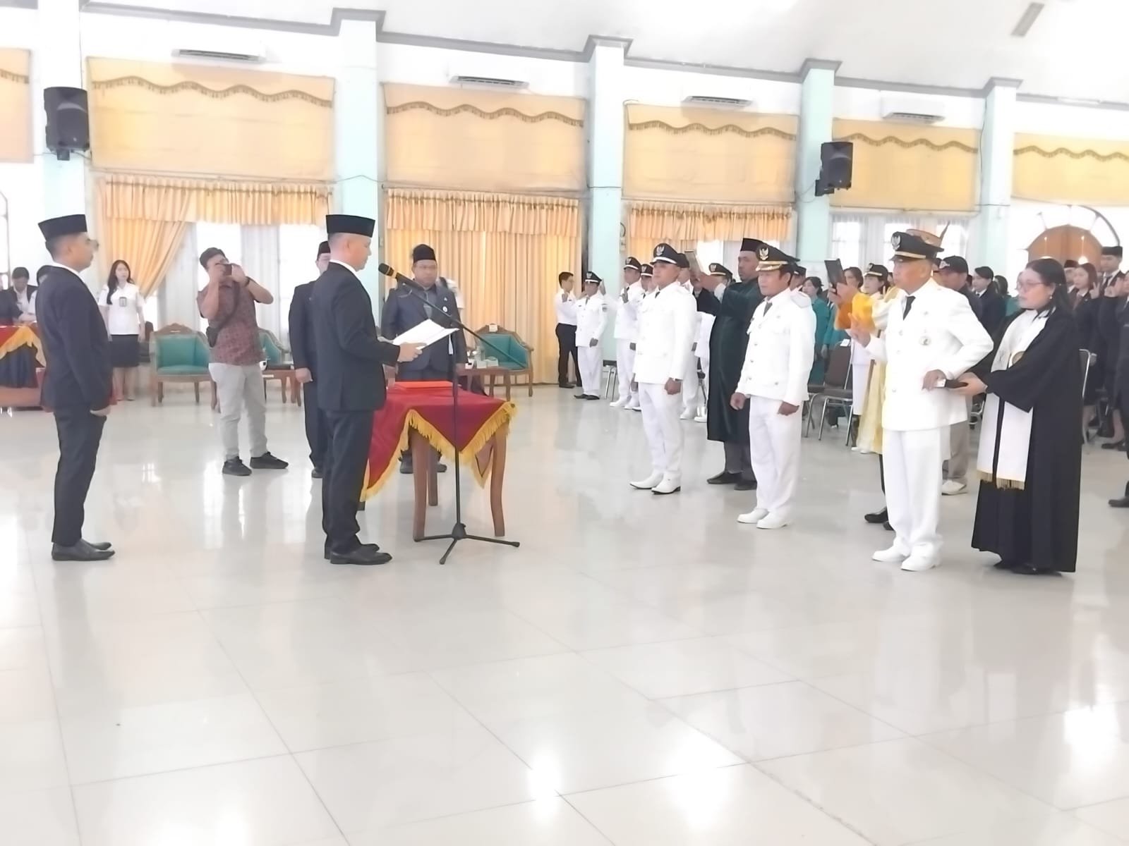 DPRD Gunung Mas Usai 145 ASN Dilantik: Jangan Jadikan Jabatan Simbol Kekuasaan