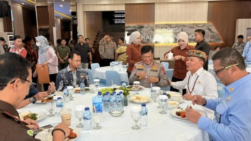 Waket II DPRD Muhammad Ansyari Hadiri Jamuan Makan Siang Bersama Setmilpres dan Gubernur Kalteng