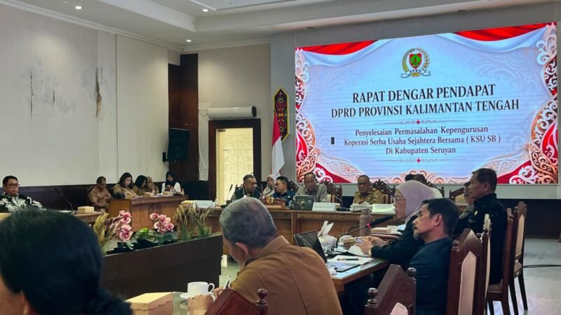 Pengurus Baru KSU SB Seruyan Desak Audit Keuangan Usai RDP DPRD Kalteng Belum Akhiri Sengketa Kepengurusan
