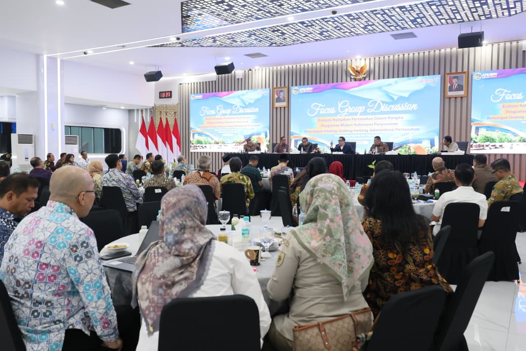 Komisi II DPR dan ATR/BPN Kaji RUU Administrasi Pertanahan untuk Atasi Tumpang Tindih Lahan