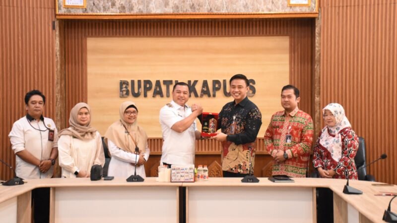 Wakil Bupati Kapuas Terima Audiensi Kepala Perwakilan Kemendukbangga/BKKBN Kalteng