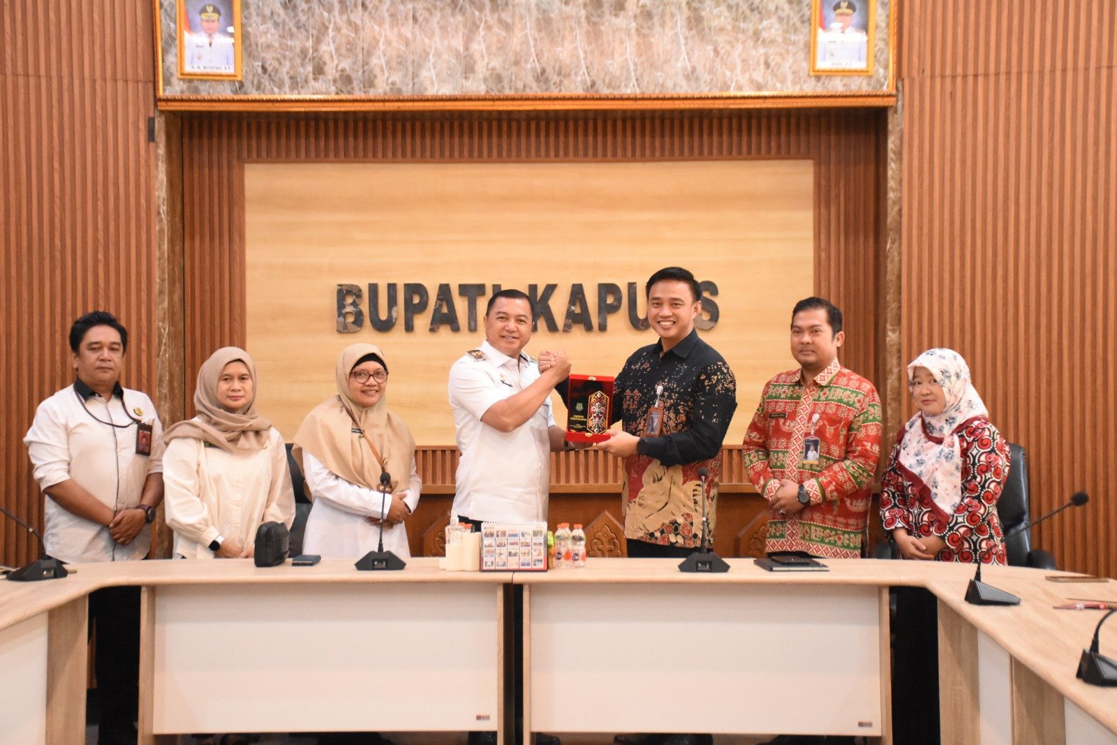 Wakil Bupati Kapuas Terima Audiensi Kepala Perwakilan Kemendukbangga/BKKBN Kalteng