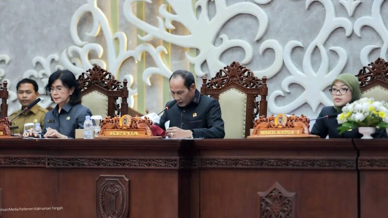 DPRD Gelar Rapur Penyerahan Rekomendasi Terhadap LKPj Gubernur Kalteng 2025