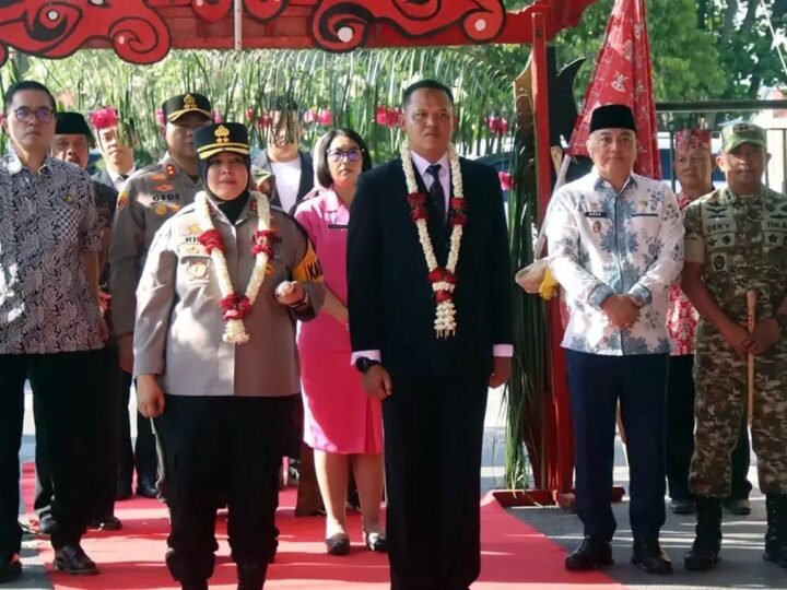 Wakil Bupati Kapuas Turut Hadiri Acara Penyambutan Kapolres Kapuas yang Baru