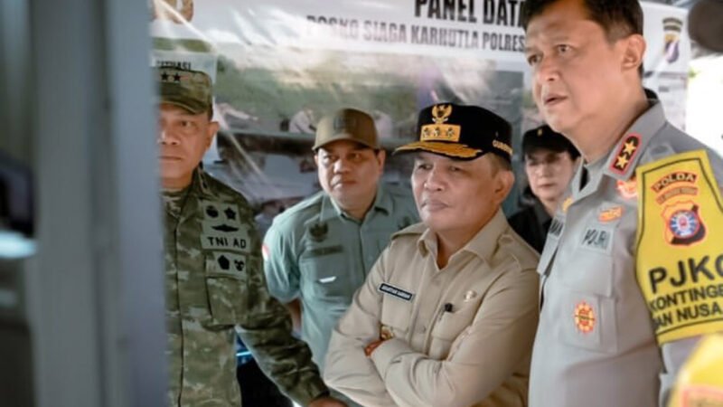 Gubernur Berikan Arahan Penanganan Karhutla yang Cepat dan Responsif