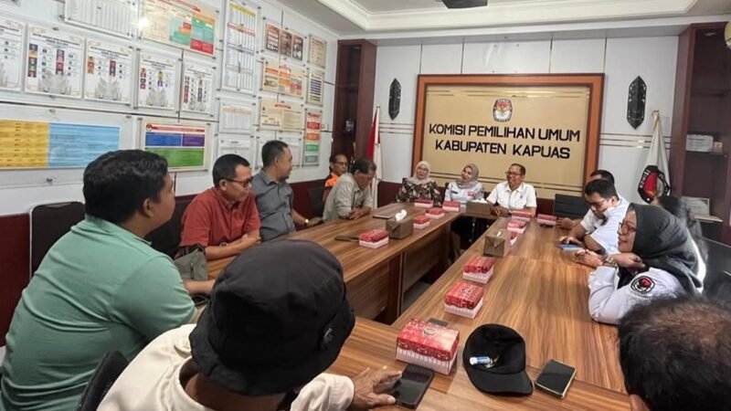 Sinergi PWI dan KPU Kabupaten Kapuas Dorong Pendidikan Demokrasi