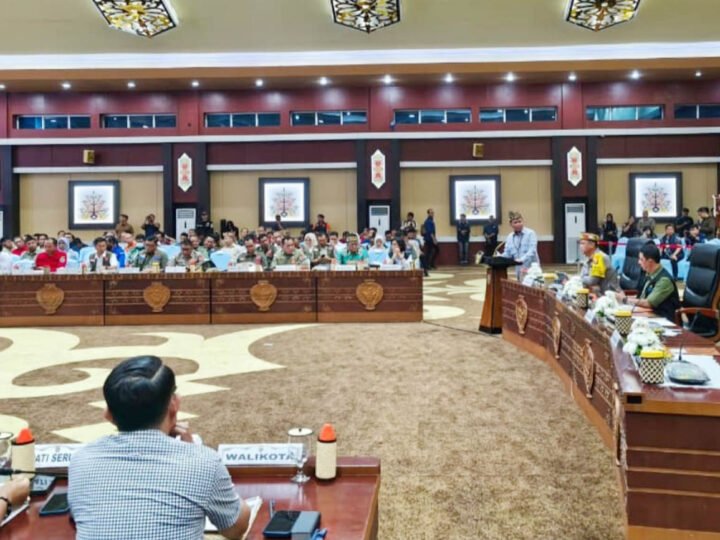 Gelar Rakor, Pemprov dan BNPB Perkuat Sinergi Hadapi Ancaman Karhutla di Kalteng