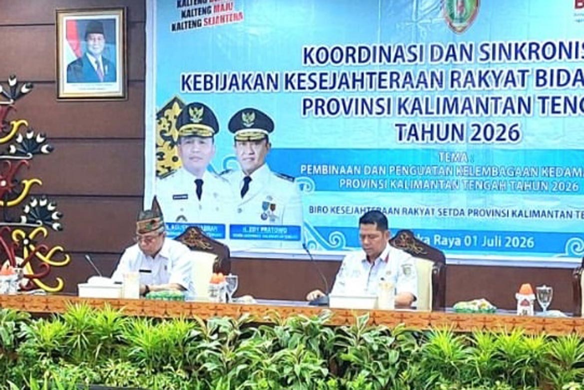 Koordinasi dan Sinkronisasi Kesejahteraan Rakyat Bidang Kebudayaan, Dukungan Pemprov Kalteng Perkuat Kelembagaan Adat