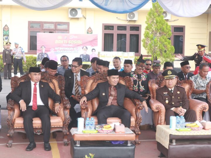 Bupati Pulang Pisau Hadiri Hari Bhayangkara ke-80, Harap Sinergi Forkopimda Makin Kuat
