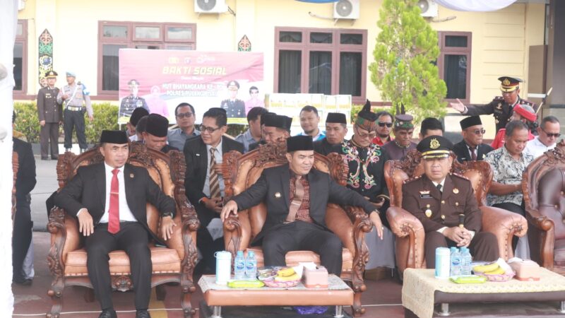 Bupati Pulang Pisau Hadiri Hari Bhayangkara ke-80, Harap Sinergi Forkopimda Makin Kuat