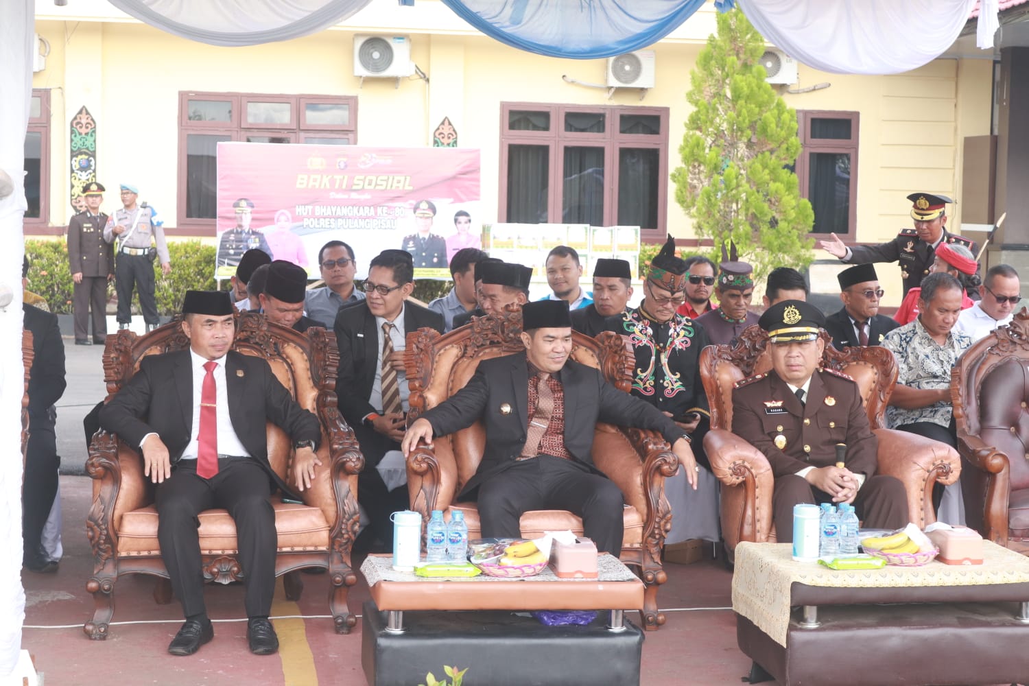 Bupati Pulang Pisau Hadiri Hari Bhayangkara ke-80, Harap Sinergi Forkopimda Makin Kuat