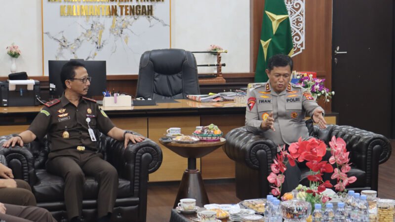 Polda Kalteng dan Kejati Tingkatkan Sinergi Hadapi Tantangan Penegakan Hukum