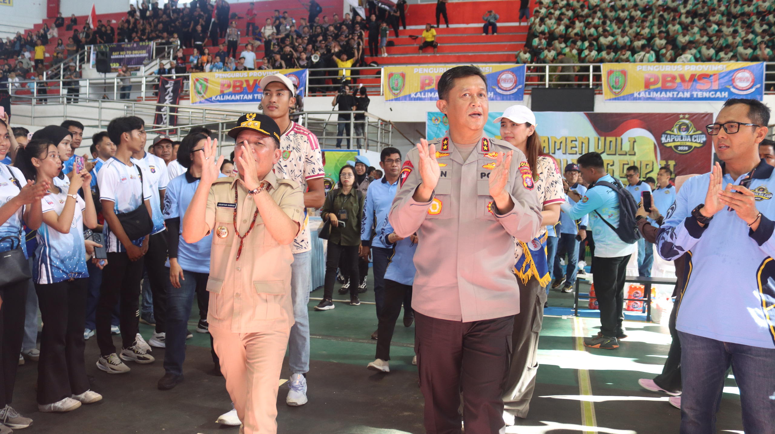 Kapolda Kalteng Cup II 2026 Resmi Digelar, Diikuti 36 Tim Bola Voli dari Seluruh Kalteng