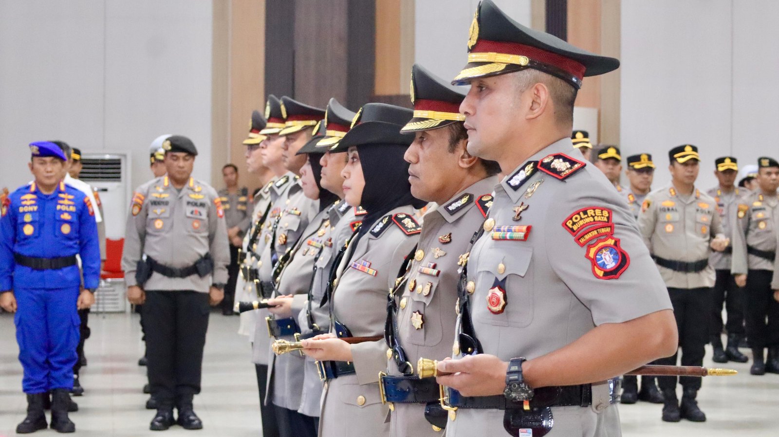 Karorena hingga 3 Kapolres di Polda Kalteng Berganti, Kapolda Pimpin Sertijab