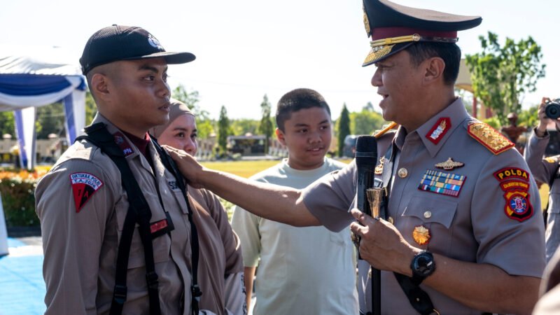 137 Siswa Bintara Polri Mulai Pendidikan di SPN Kalteng, Kapolda: Jadilah Polisi Berintegritas