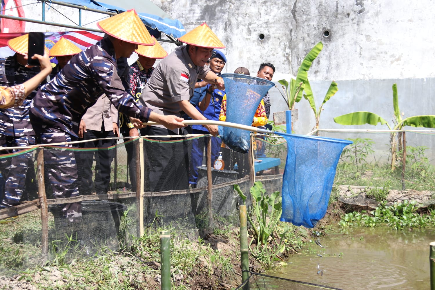 Wabup Pulang Pisau Sambut Danlanal Banjarmasin, Harap Sinergi Perkuat Keamanan Pesisir