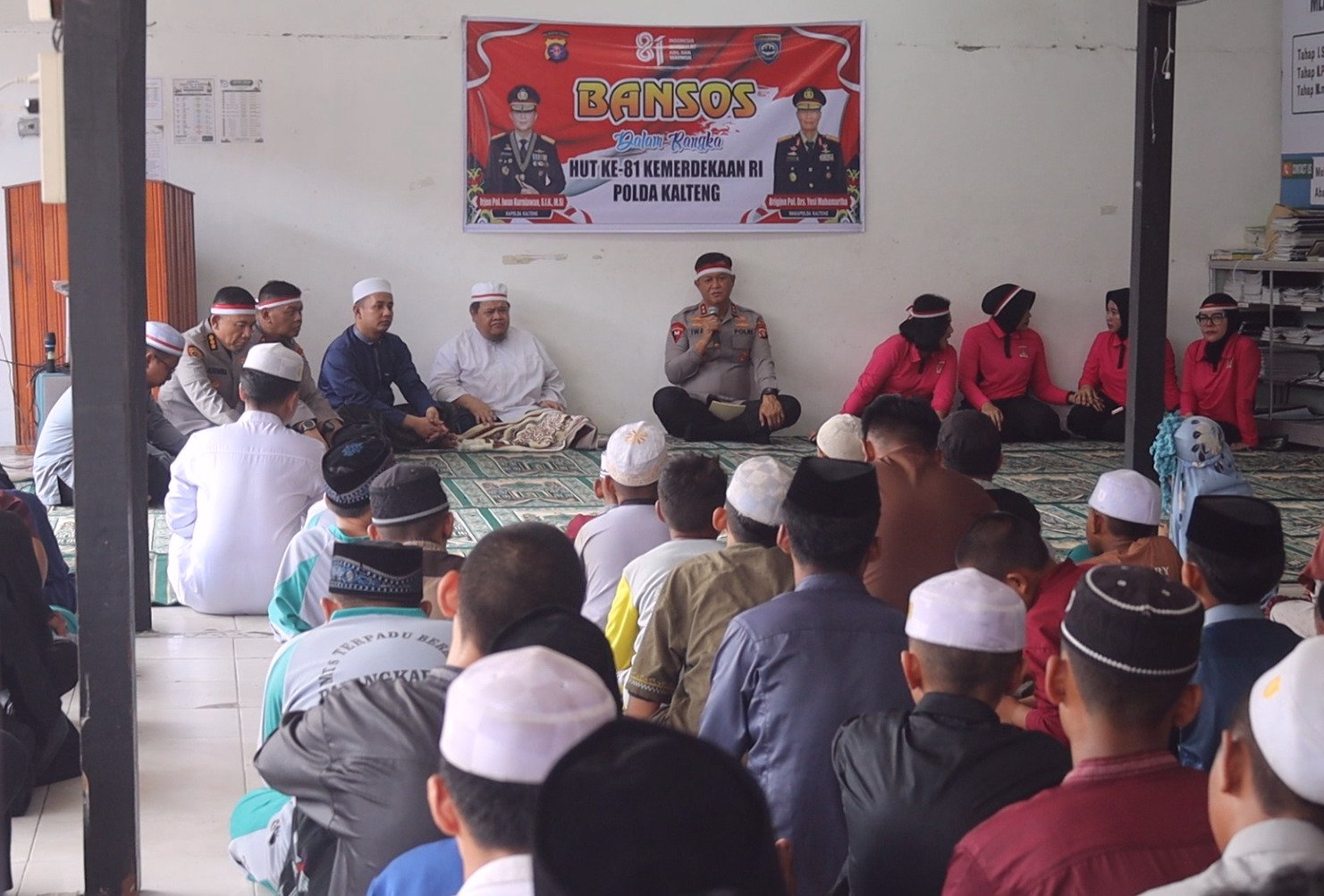 Jelang HUT RI, Kapolda Kalteng Bagikan Bansos ke 4 Panti Asuhan