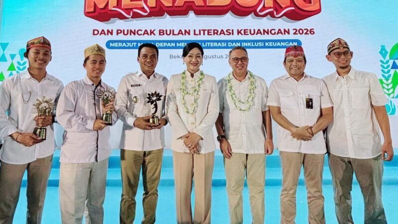 Prestasi Nasional! Palangka Raya dan Dua Penggerak Literasi Keuangan Kalteng Raih Penghargaan