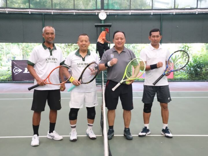 ATR/BPN Ikut Turnamen Tenis Gubernur DKI, Perkuat Sinergi Antarinstansi