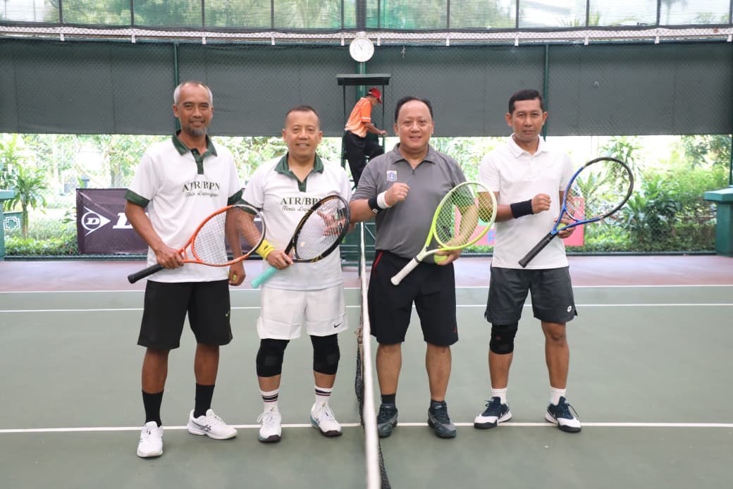 ATR/BPN Ikut Turnamen Tenis Gubernur DKI, Perkuat Sinergi Antarinstansi