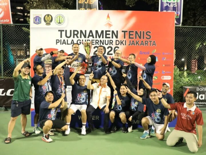 Tim Tenis ATR/BPN Jadi Runner-up di Piala Gubernur DKI Jakarta 2026