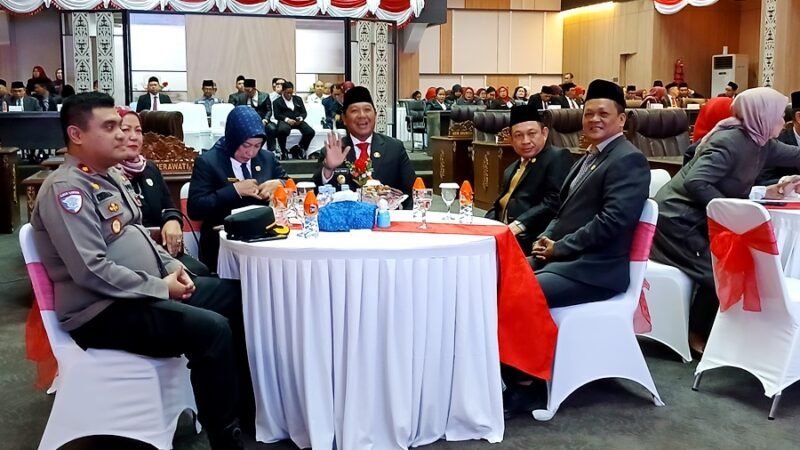 Ketua DPRD Barito Utara Pimpin Paripurna, Dengarkan Pidato Kenegaraan Presiden