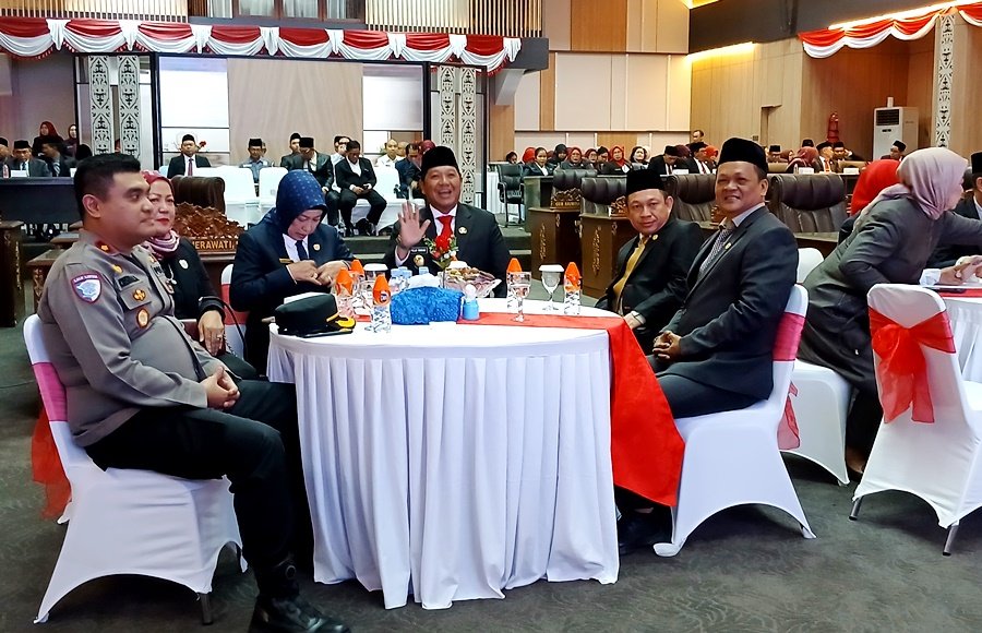 Ketua DPRD Barito Utara Pimpin Paripurna, Dengarkan Pidato Kenegaraan Presiden