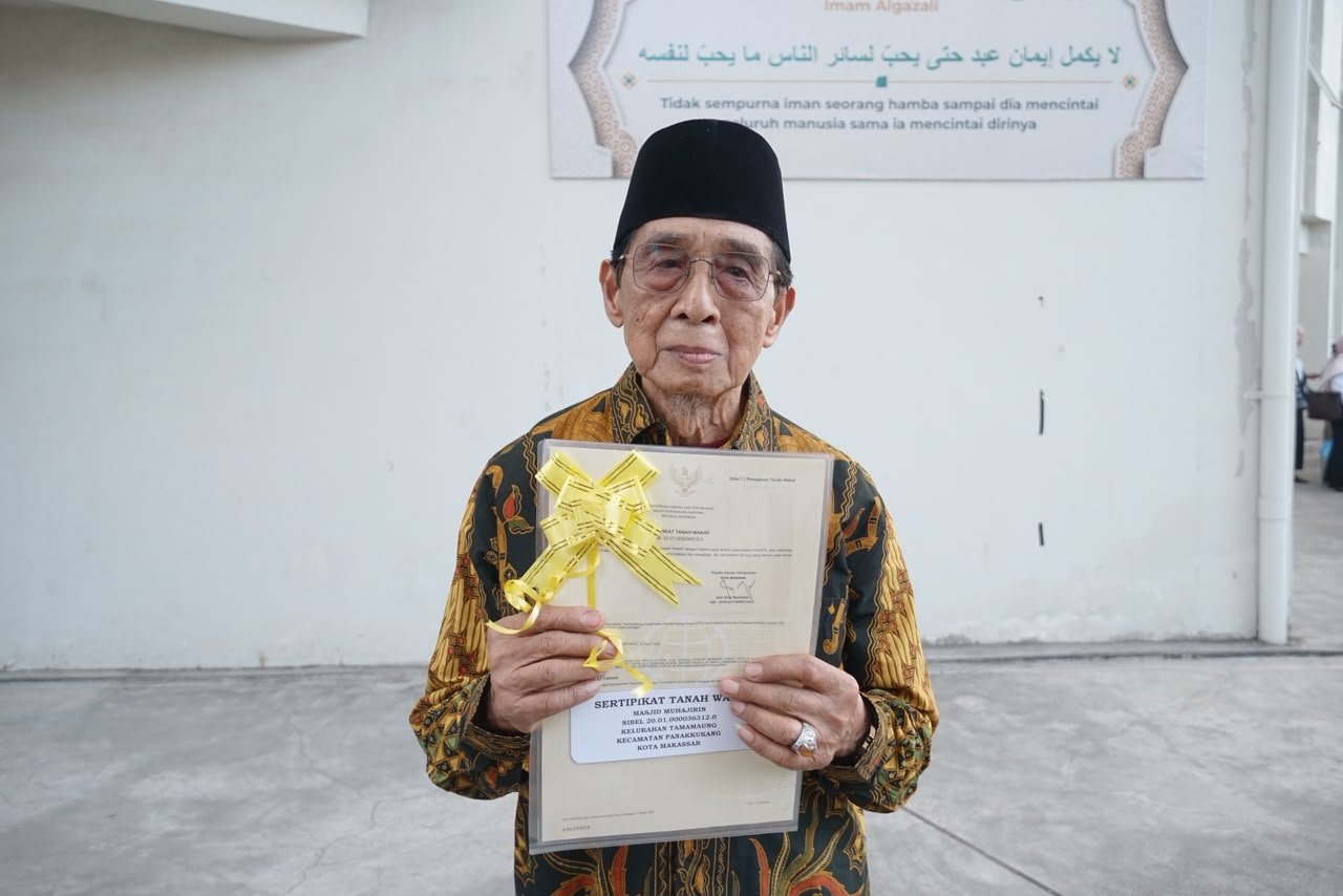 Sertipikasi Tanah Wakaf Dipercepat, 59 Persen Sudah Bersertipikat