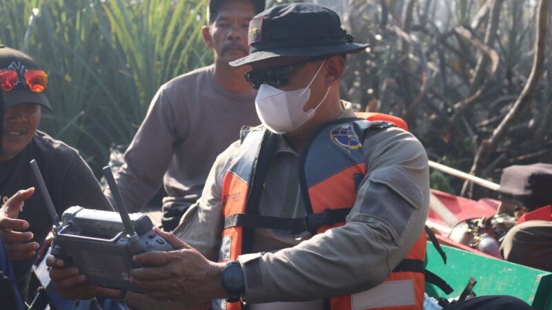 Kapolda Kalteng Ikut Padamkan Karhutla di Palangka Raya, Sasar Sebangau hingga Mahir Mahar