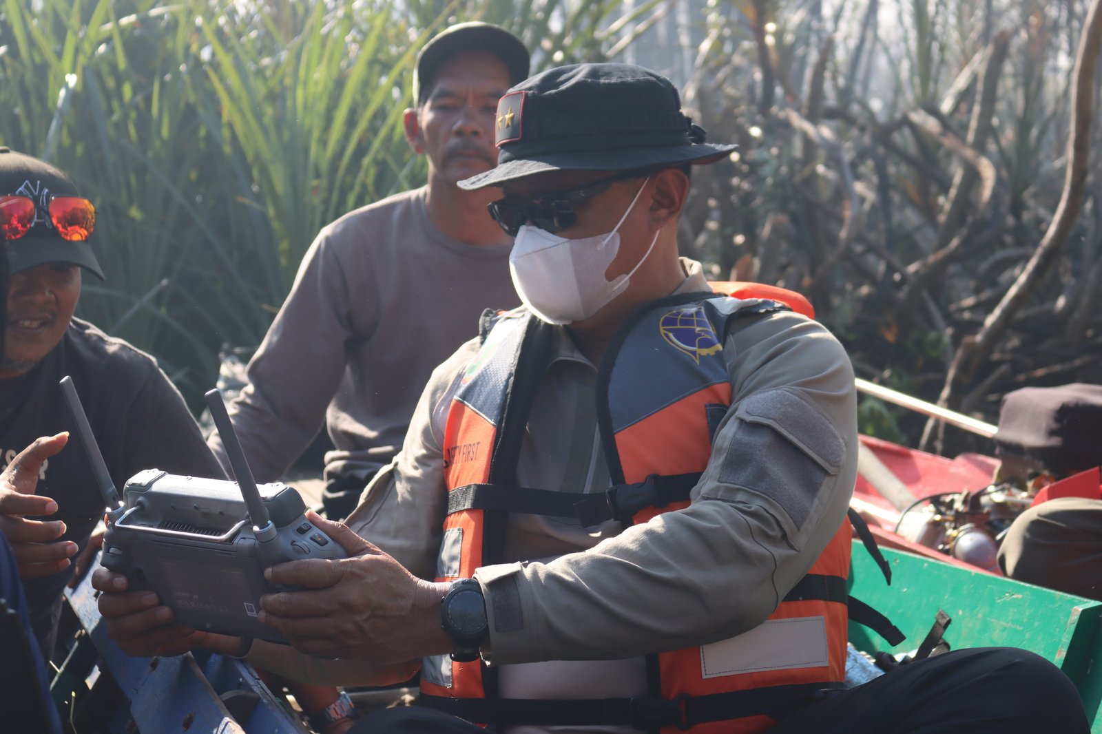 Kapolda Kalteng Ikut Padamkan Karhutla di Palangka Raya, Sasar Sebangau hingga Mahir Mahar